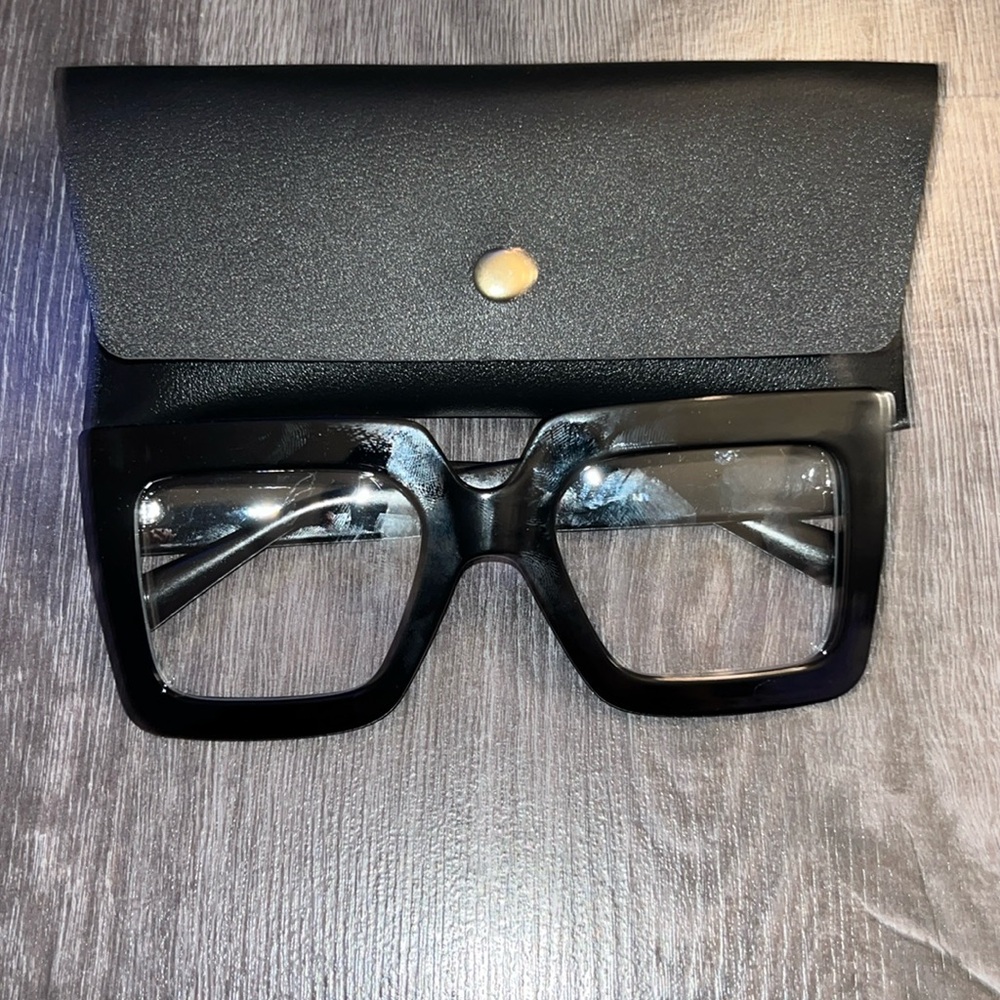 Black style glasses